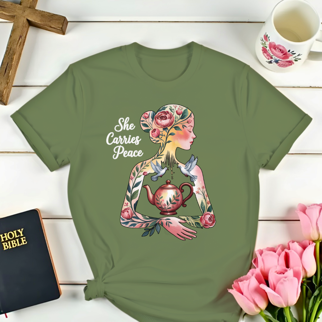 Peace In Her Hands T-Shirt