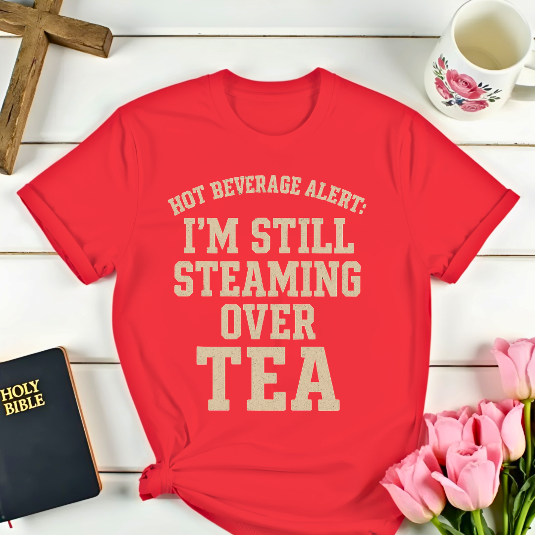 Steaming Over Tea T-Shirt