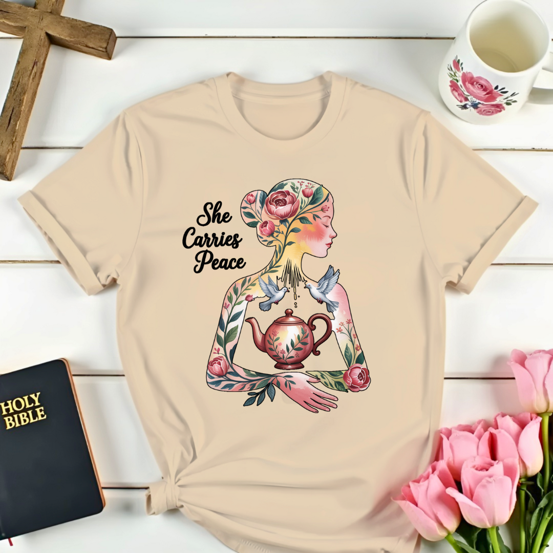 Peace In Her Hands T-Shirt