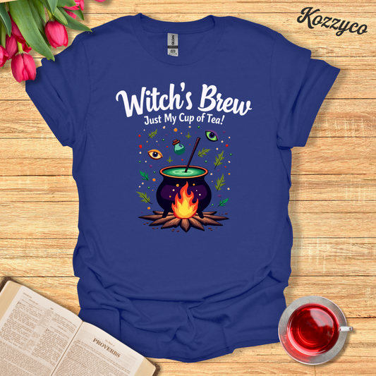 Witch's Brew: Just My Cup Of Tea T-Shirt  Kozzyco