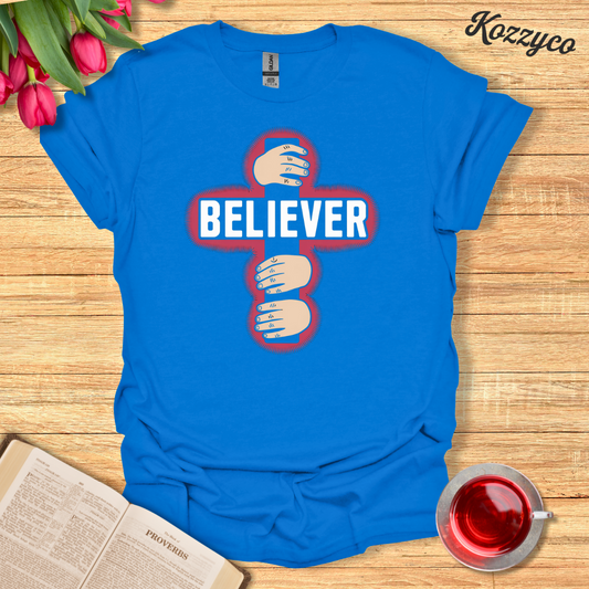 Believer Cross T-Shirt  Kozzyco