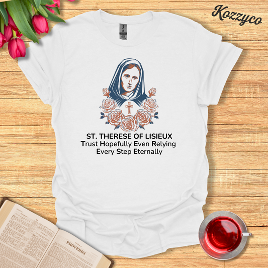 St. Therese Of Lisieux T-Shirt  Kozzyco