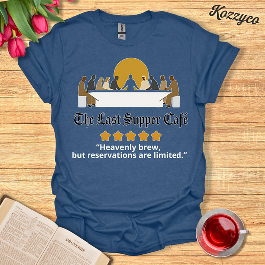 Last Supper Cafe Review T-Shirt  Kozzyco