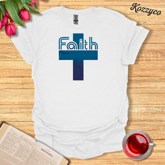 Blue Faith T-Shirt  Kozzyco