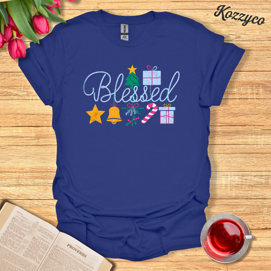 Blessed Christmas T-Shirt  Kozzyco