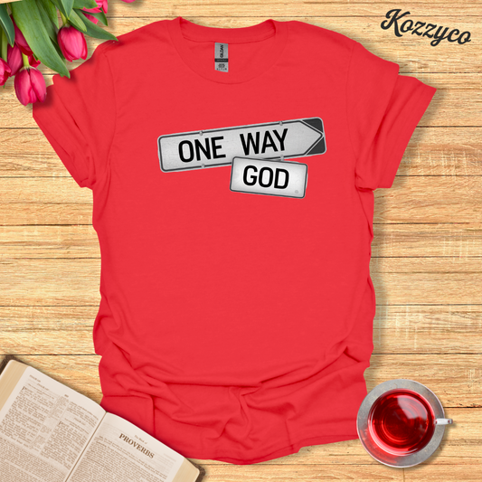 One Way God T-Shirt  Kozzyco