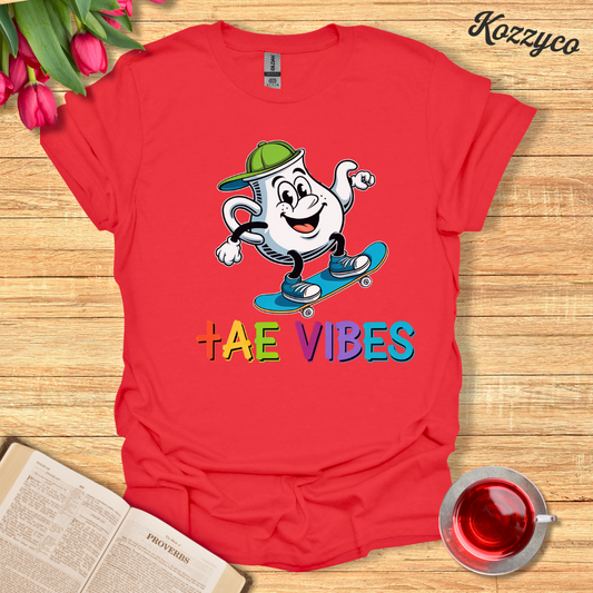 Tea Vibes Skating Teapot T-Shirt  Kozzyco