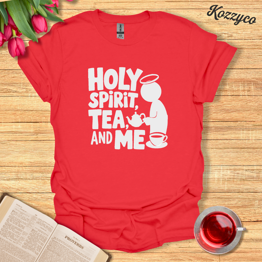 Holy Spirit Tea and Me T-Shirt  Kozzyco