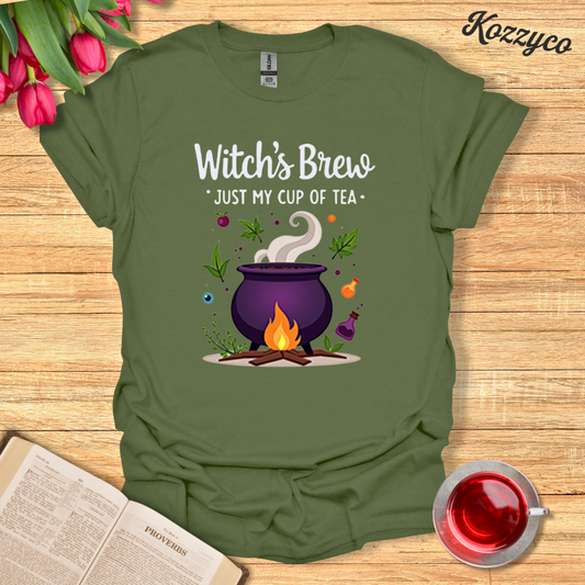 Witch's Brew: Tea Potions T-Shirt  Kozzyco