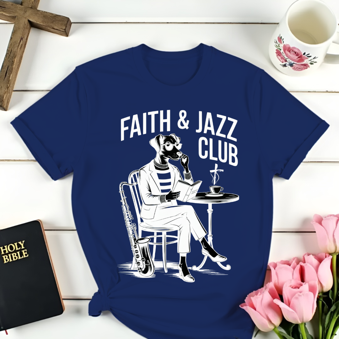 Faith and Jazz Club T-Shirt