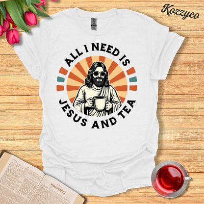 Retro Jesus and Tea T-Shirt  Kozzyco