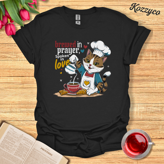 Brewed In Prayer T-Shirt  Kozzyco