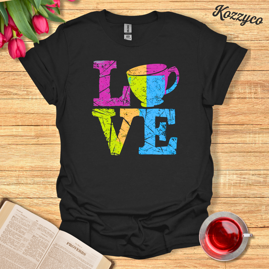 Retro Love Tea T-Shirt  Kozzyco