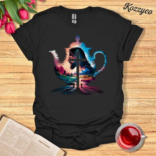 The Way Teapot Christian T-Shirt  Kozzyco