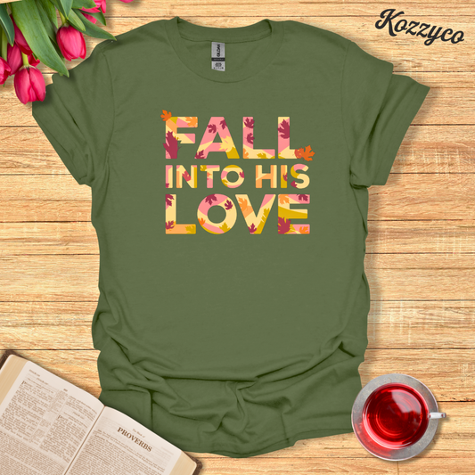 Fall Love Leaves T-Shirt  Kozzyco