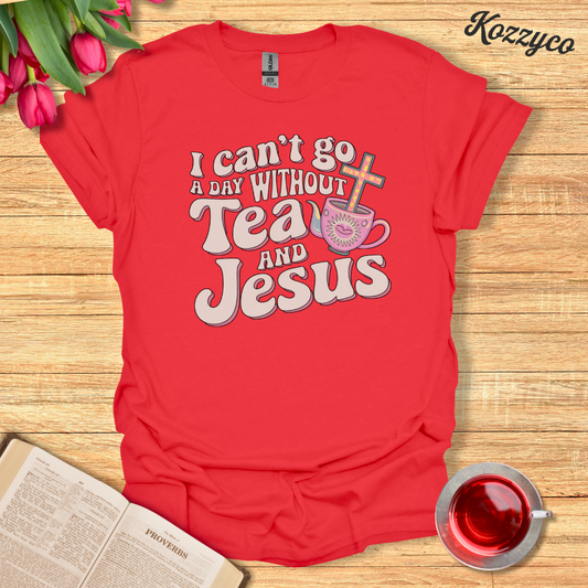 Not Without Tea & Jesus T-Shirt  Kozzyco