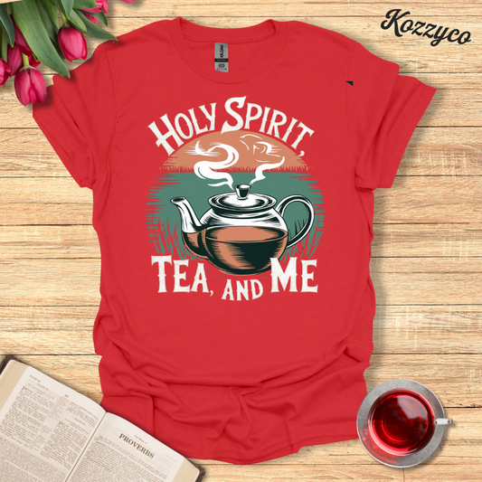 Holy Spirit Tea and Me T-Shirt  Kozzyco