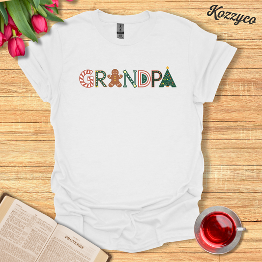 Gingerbread Grandpa  T-Shirt  Kozzyco