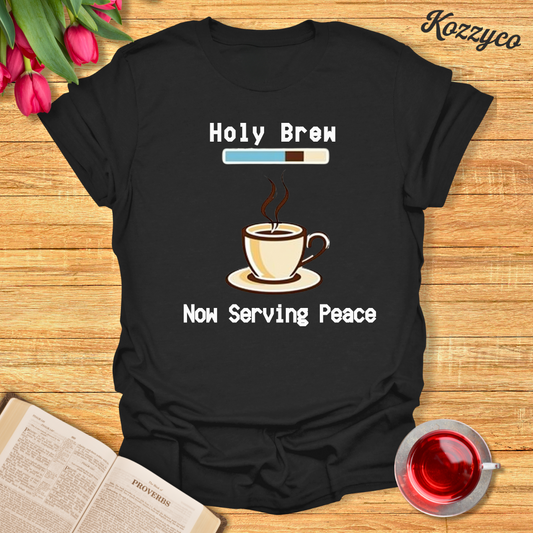 Holy Brew-Peace T-Shirt  Kozzyco