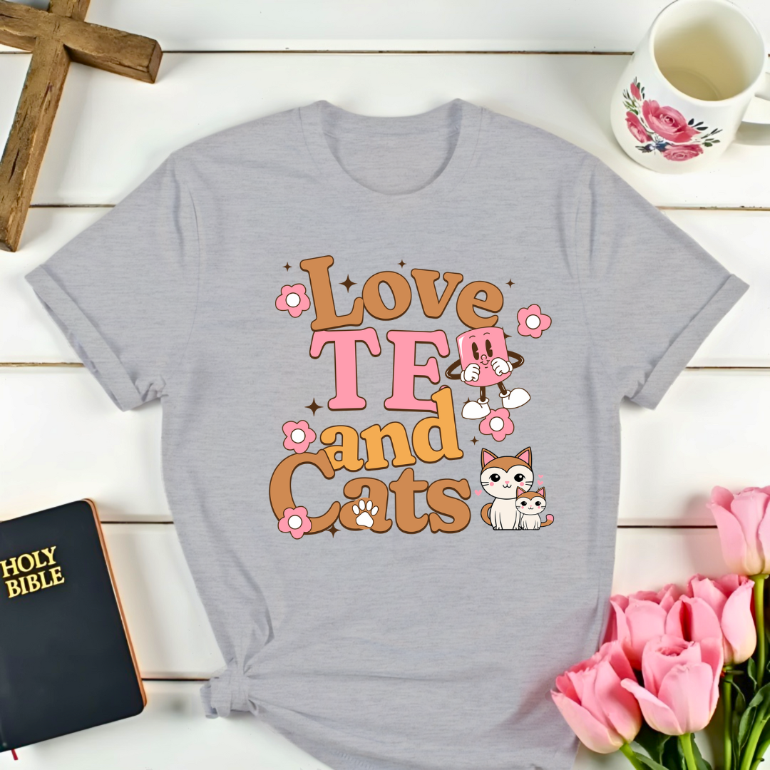 Love Tea & Dogs T-Shirt