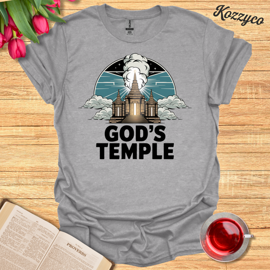 God's Temple T-Shirt  Kozzyco