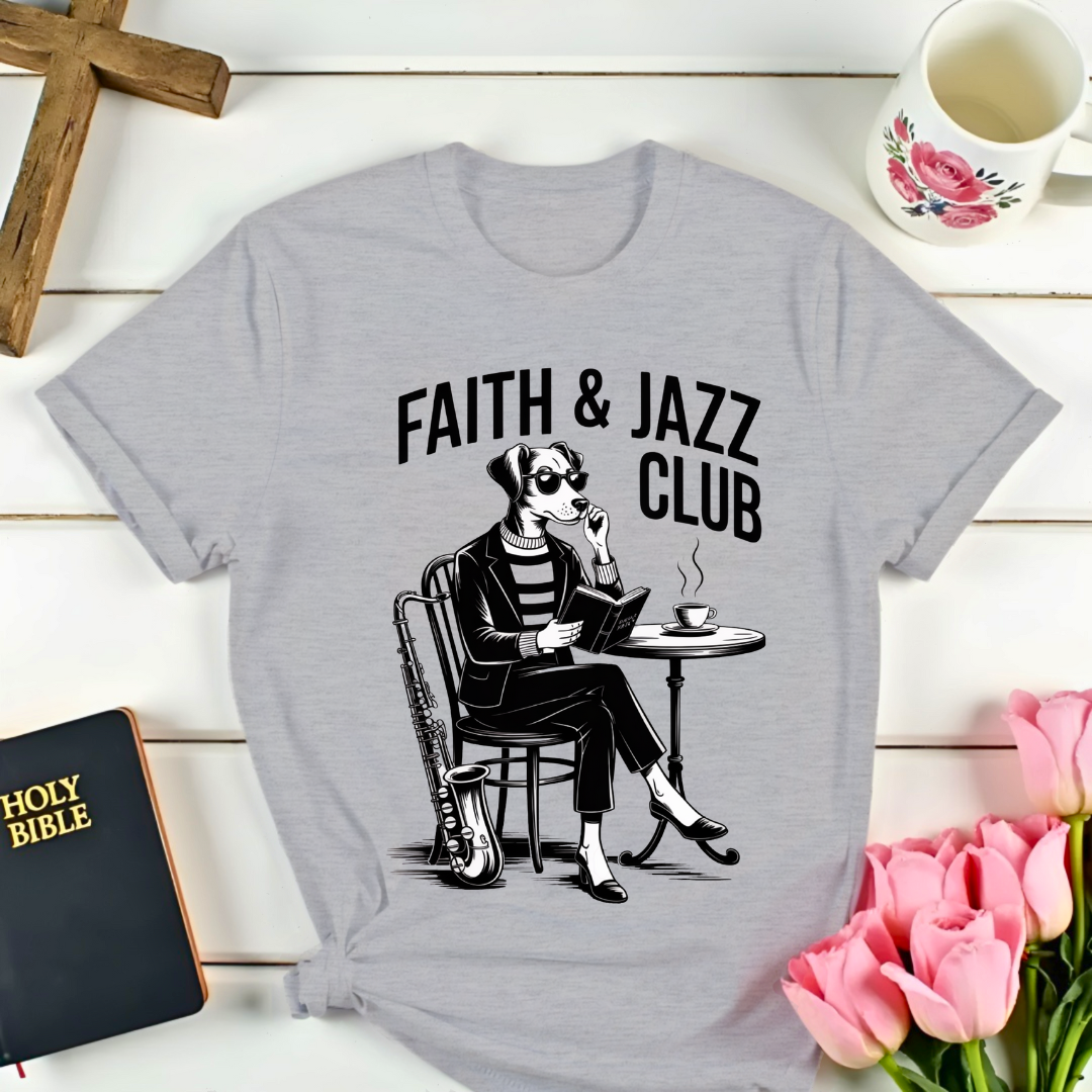Faith and Jazz Club T-Shirt