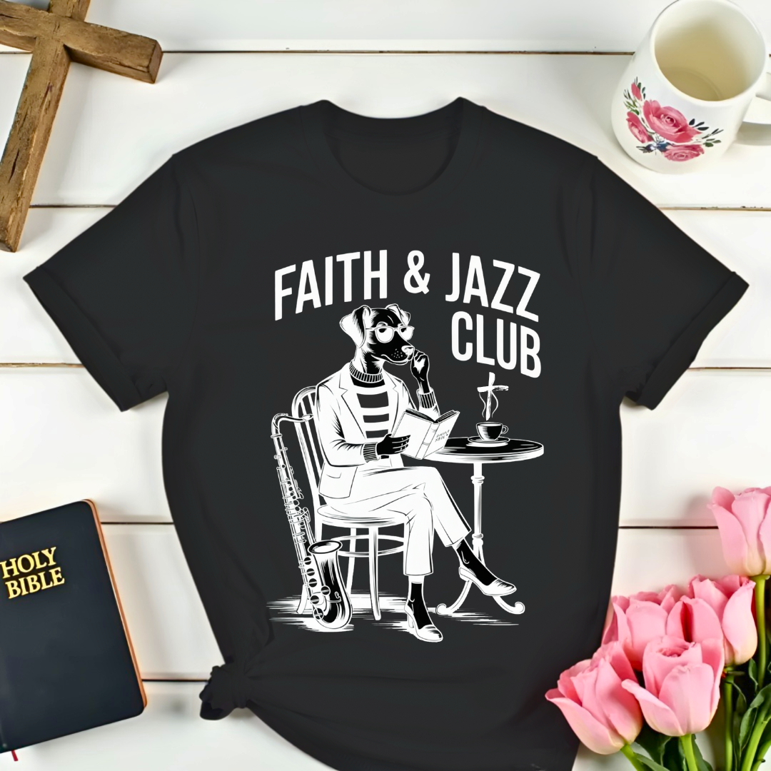 Faith and Jazz Club T-Shirt