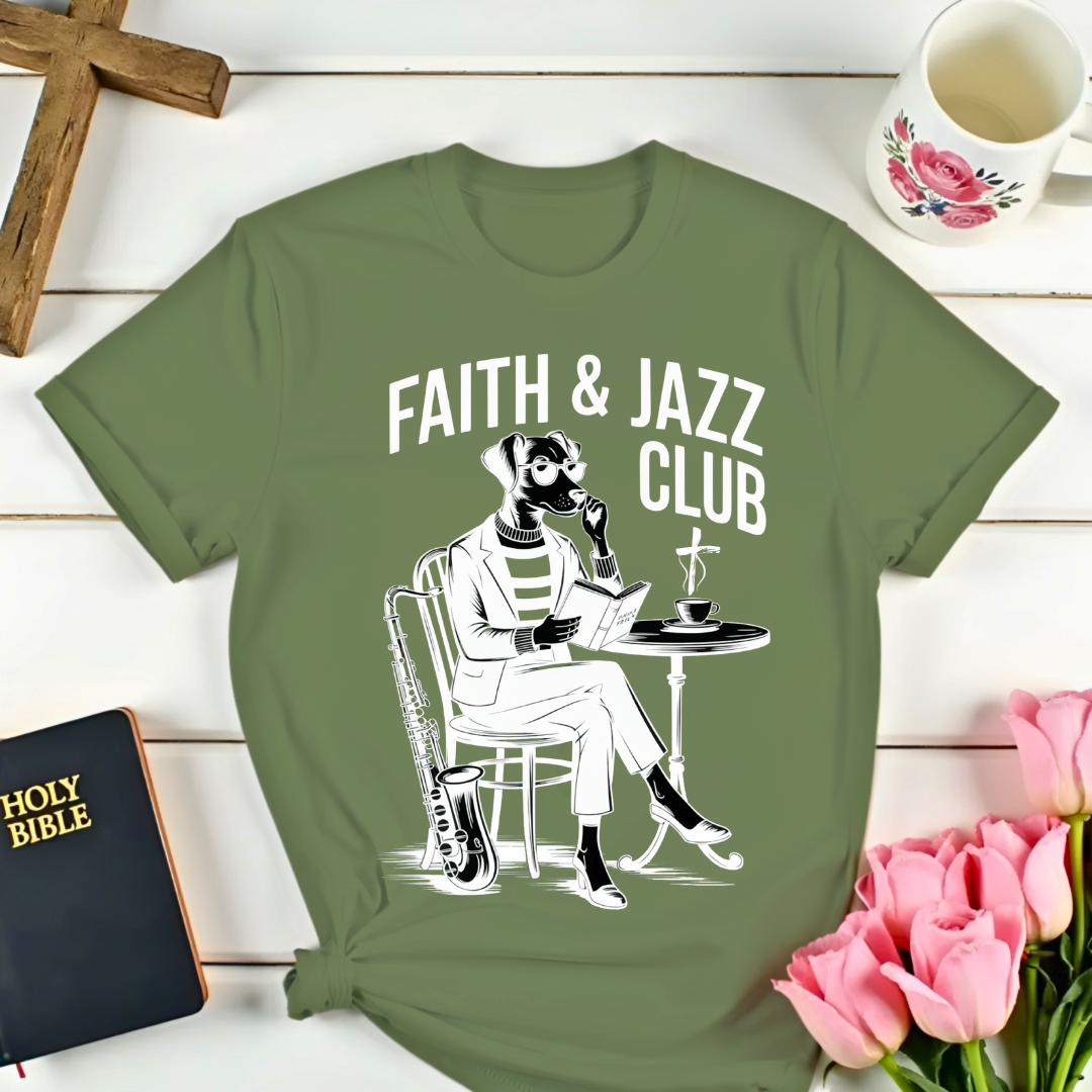 Faith and Jazz Club T-Shirt