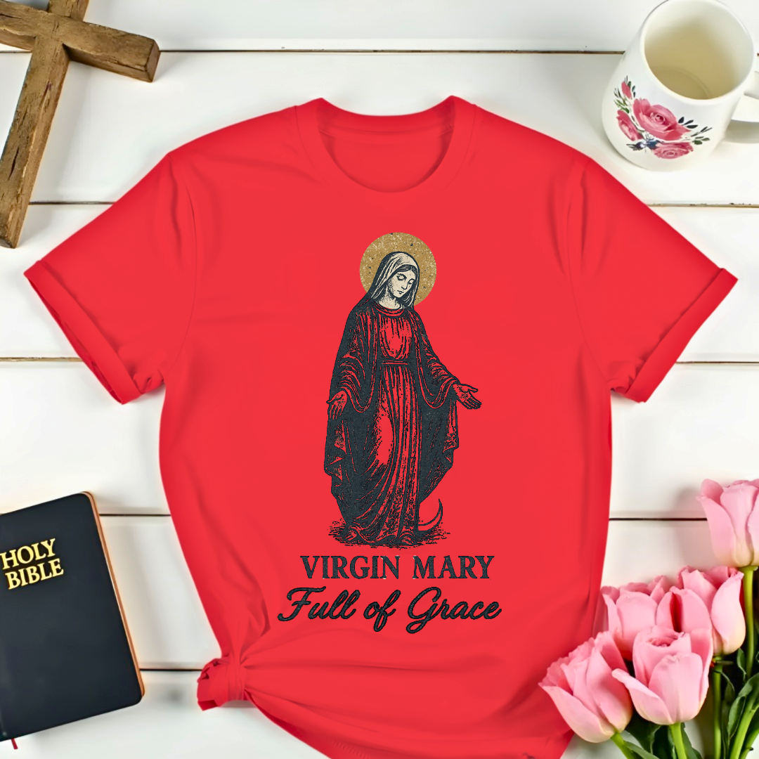 Virgin Mary Full Of Grace T-Shirt