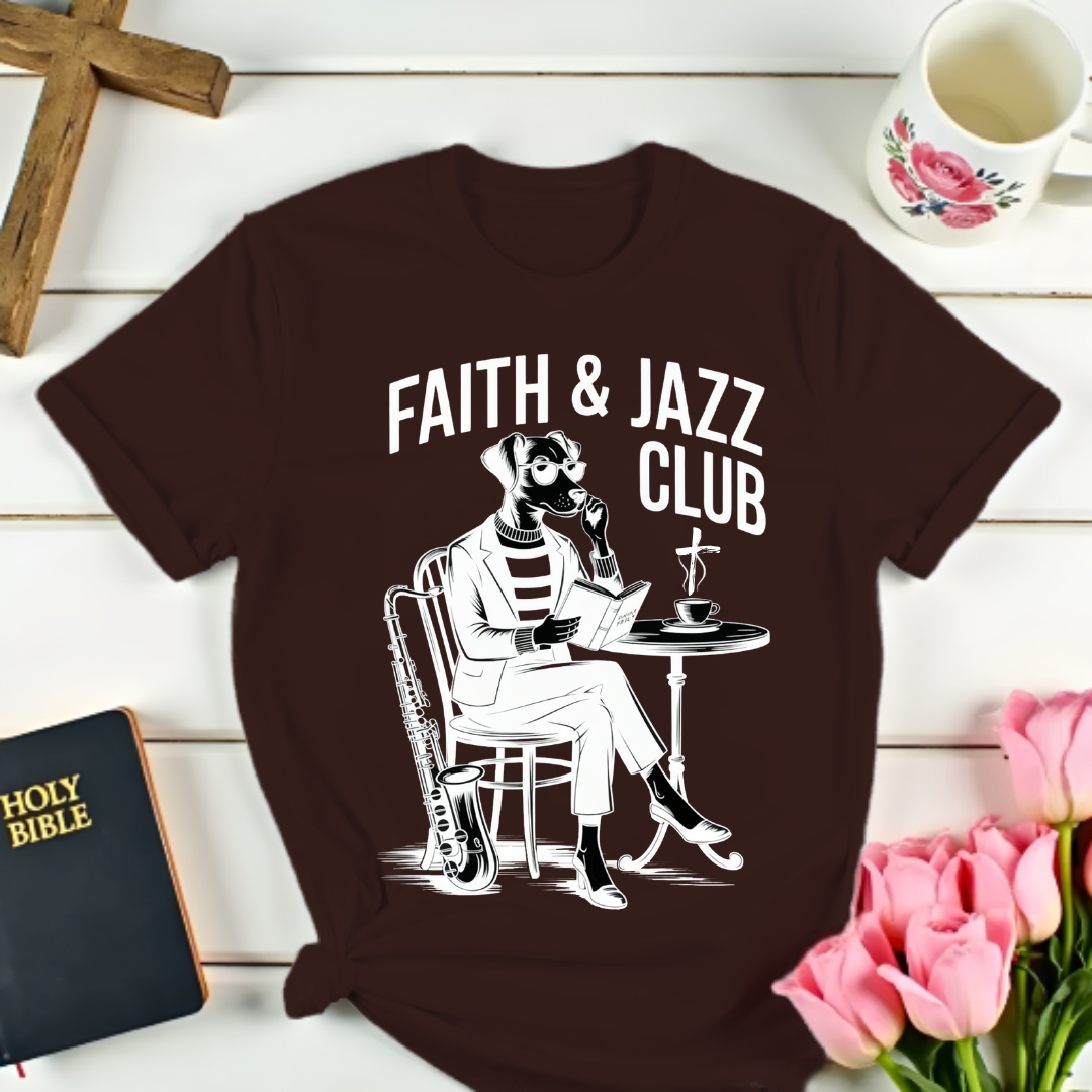 Faith and Jazz Club T-Shirt