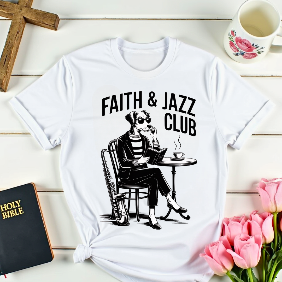 Faith and Jazz Club T-Shirt
