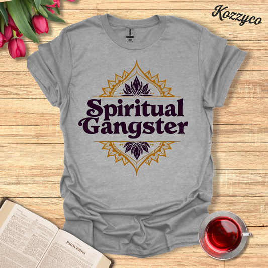 Mandala Spiritual Gangster T-Shirt  Kozzyco