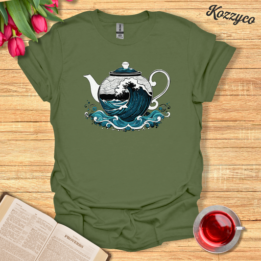 Ocean Teapot T-Shirt  Kozzyco