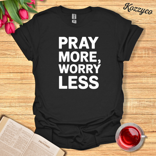 Pray Now Worry Less- Block  Kozzyco