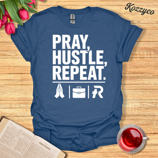 Pray, Hustle, Repeat T-Shirt  Kozzyco