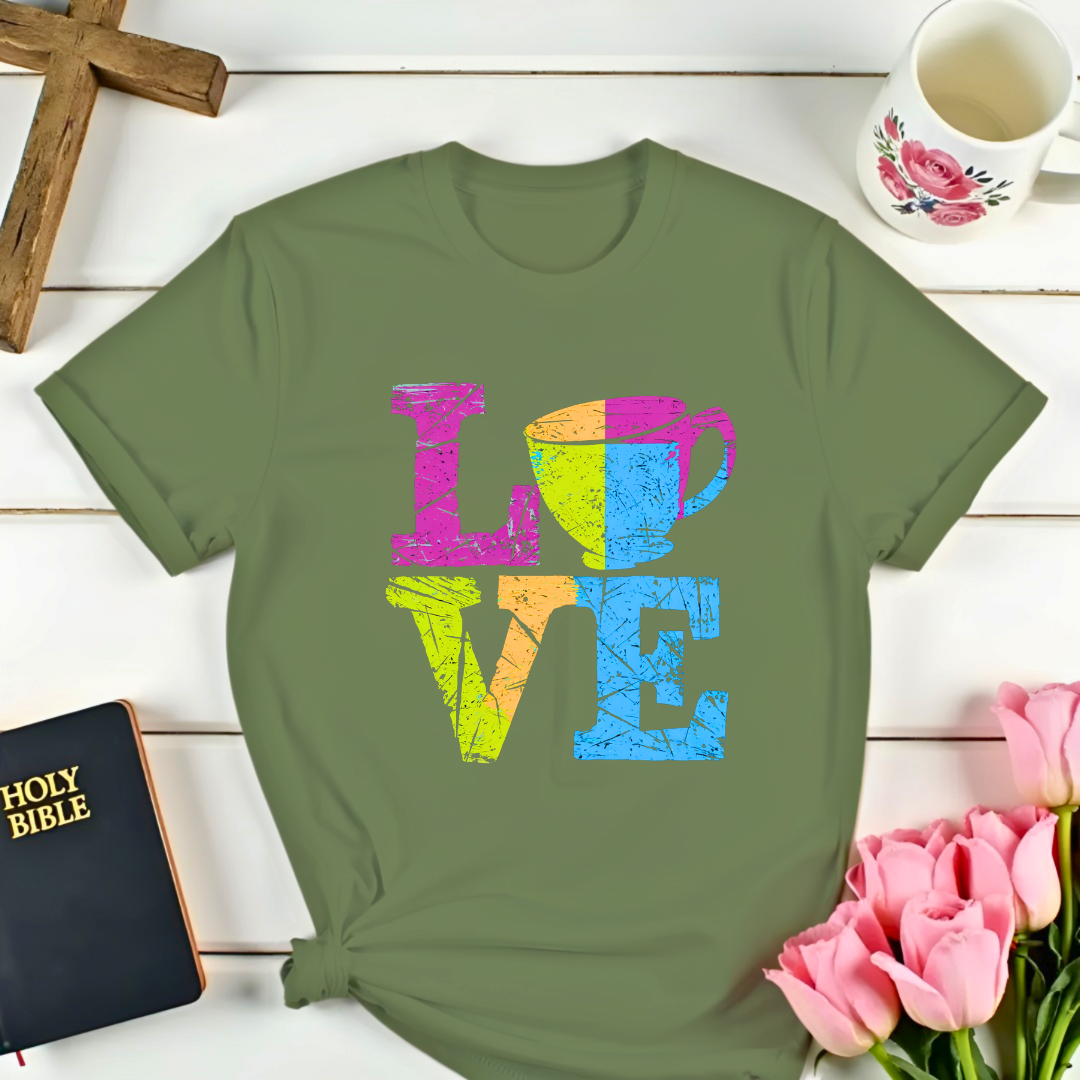 Retro Love Tea T-Shirt