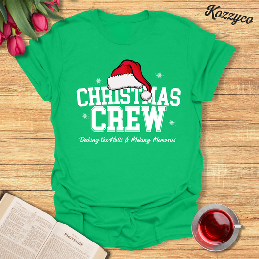 Christmas Crew Deck The Halls T-Shirt