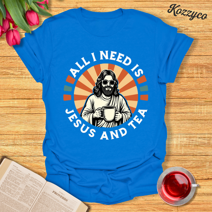 Retro Jesus and Tea T-Shirt