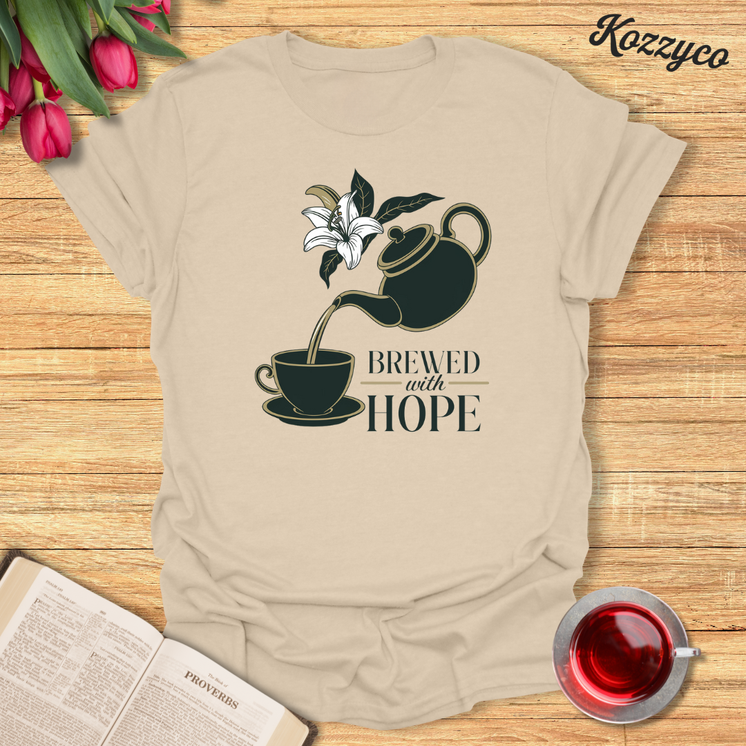 Brewed with Faith T-Shirt