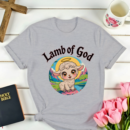 Cute Lamb Of God T-Shirt -Halo