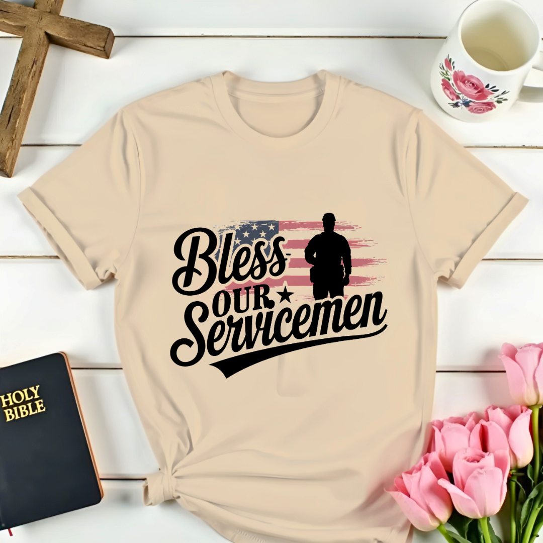 Bless Servicemen T-Shirt