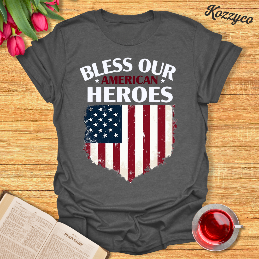 Bless Our American Heroes T-Shirt