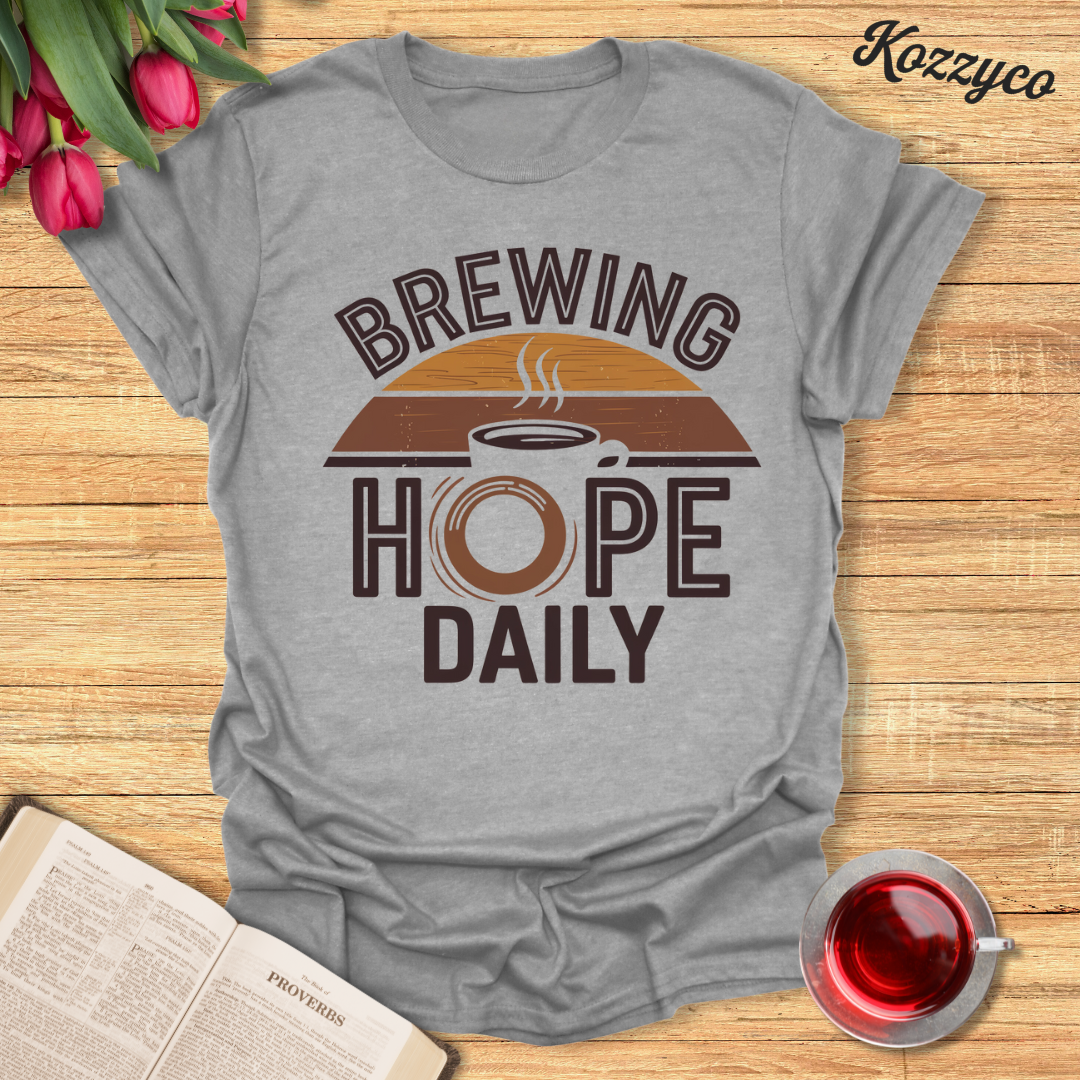 Brewing Faith Daily T-Shirt