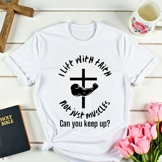 Jesus Muscles T-Shirt