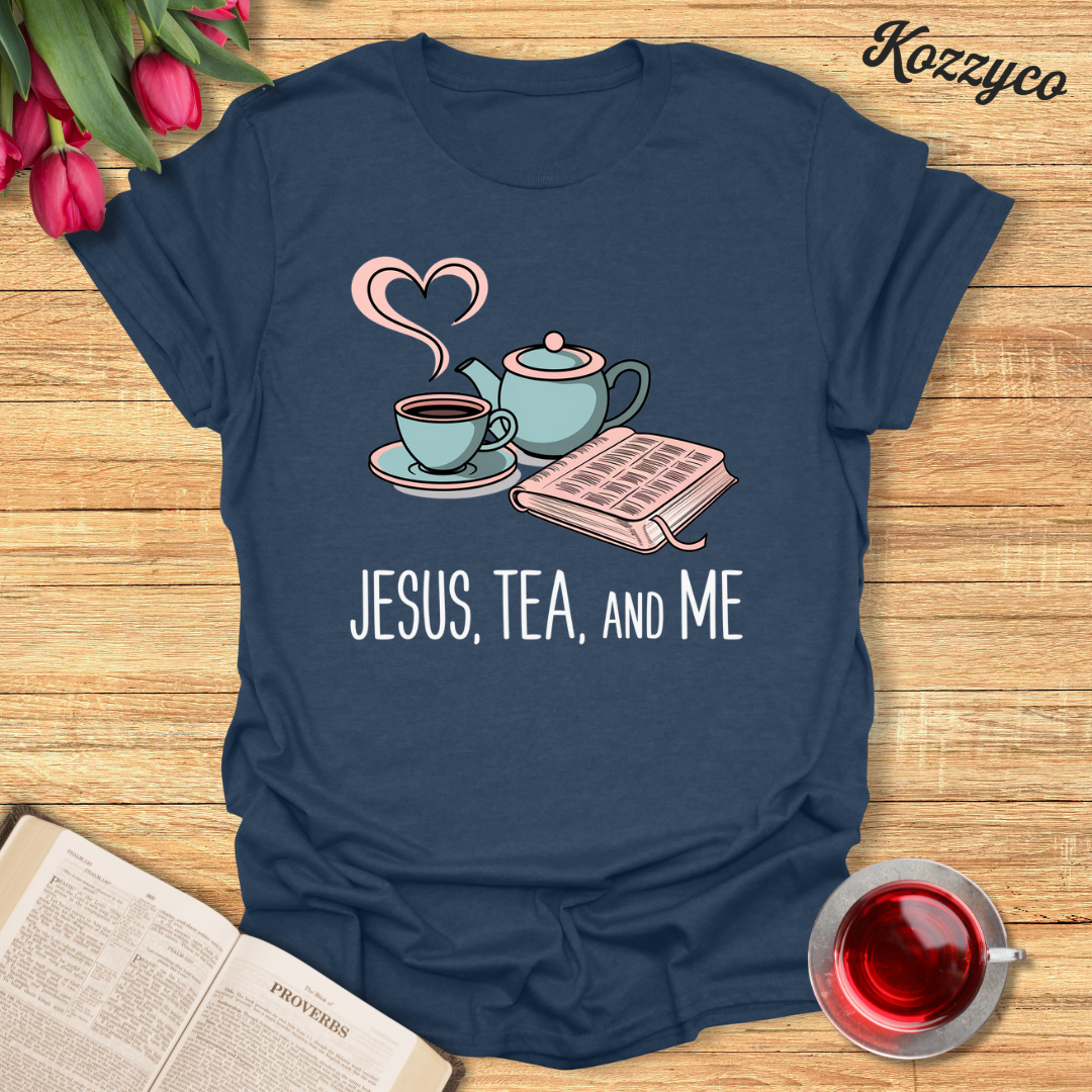 Jesus Me and Tea T-Shirt