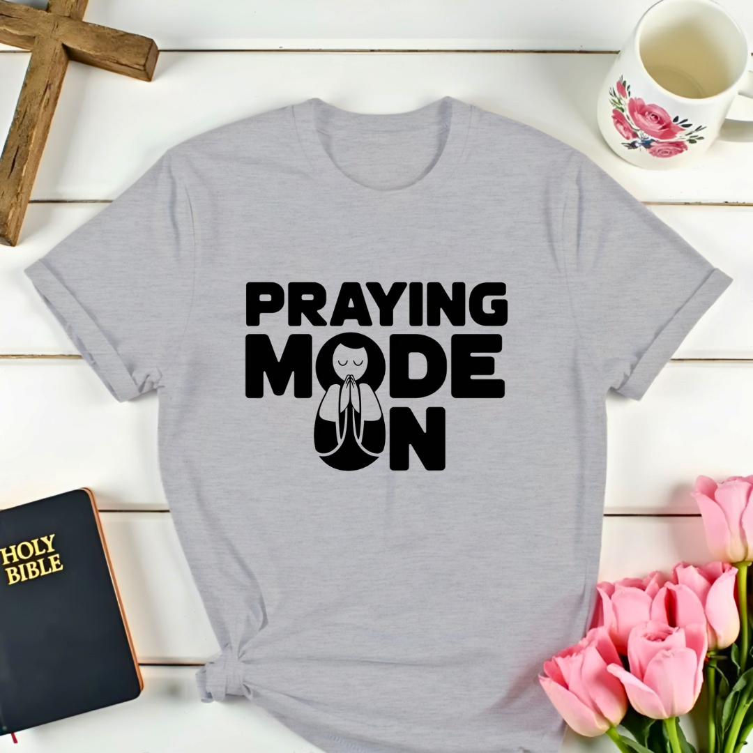 Praying Mode On T-Shirt