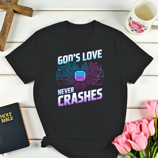 Never Crashes T-Shirt