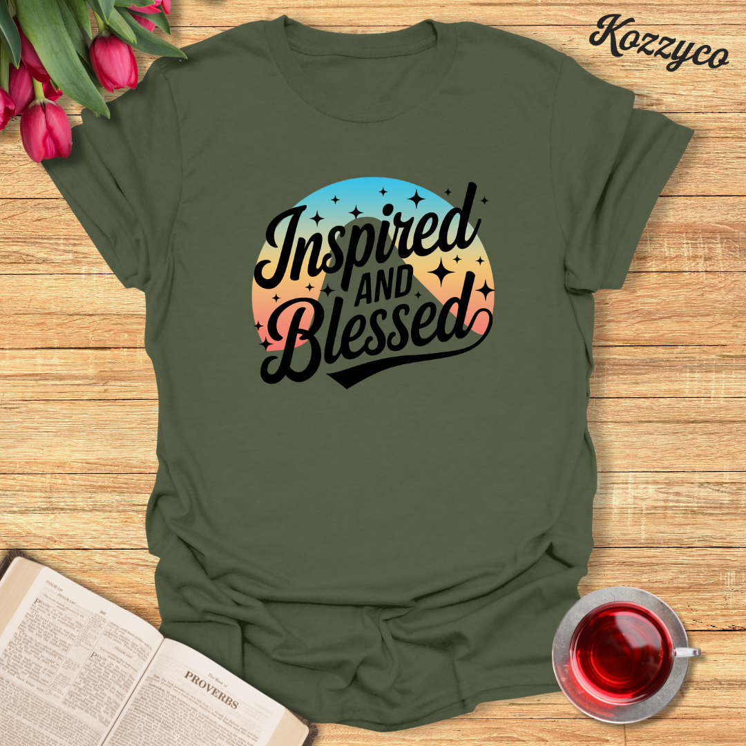 Retro Inspired and Blessed T-Shirt