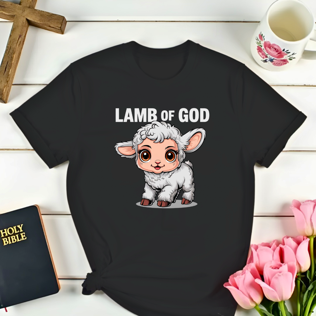 White Lamb Of God T-Shirt