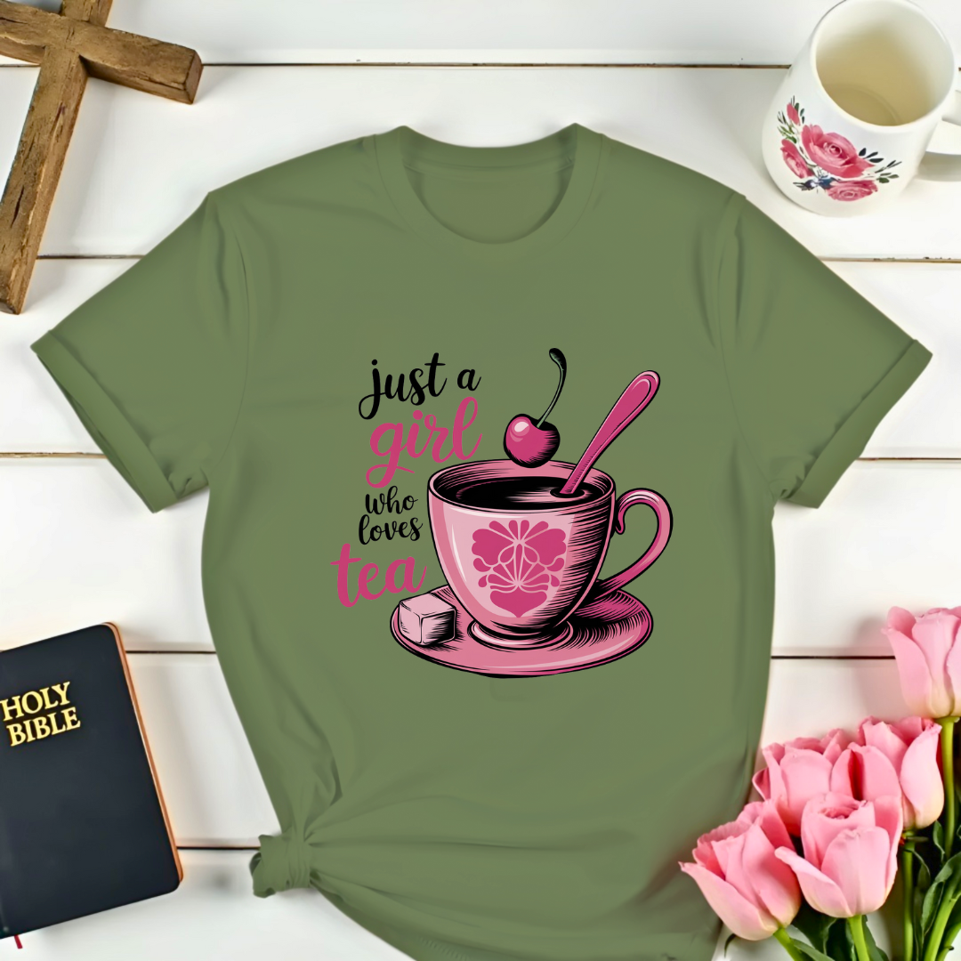 Girl Love Tea T-Shirt